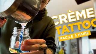 DIY  CRÈME TATOUAGE MAISON FACILE À FAIRE [upl. by Schlenger999]