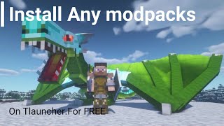 How to install modpacks on Tlauncher🔥 [upl. by Arza]