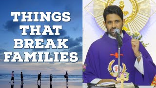 Fr Antony Parankimalil VC  Things that break Families [upl. by Il]