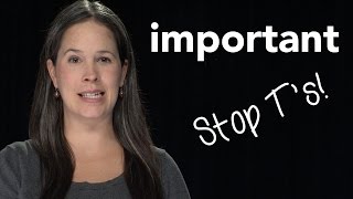 How to Pronounce IMPORTANT  American English [upl. by Tumer]