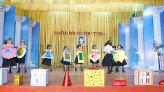 Shapes  Maths Day  Action song  St Philomenas Elanji [upl. by Anivlek]