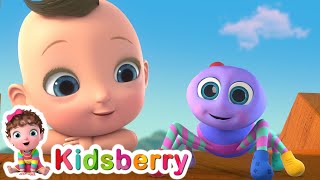 Itsy Bitsy Spider  Insy Wincy  Kidsberry Nursery Rhymes amp Baby Song [upl. by Hamner164]