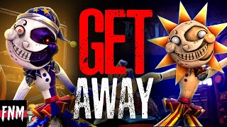 FNAF SONG quotGet Awayquot ANIMATED [upl. by Carlota]