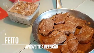 Os melhores bifes com cogumelos [upl. by Dnesnwot]