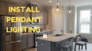 How to Install PENDANT Lighting  DIY [upl. by Jakob465]