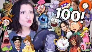 100 Voice Impressions [upl. by Aninahs]