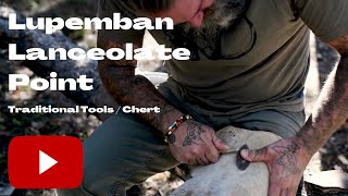 Lupemban Lanceolate Point  Traditional Tools Chert [upl. by Robillard]