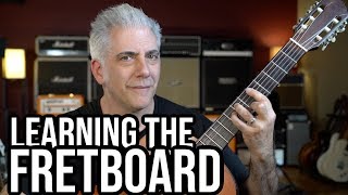 How To QUICKLY LEARN The FRETBOARD [upl. by Ahsuat209]