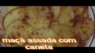 RECEITA DE Maçã Assada com Canela [upl. by Nottnerb838]