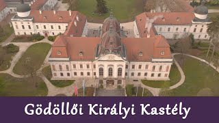 Gödöllői Királyi Kastély  Grassalkovichkastély  drónfelvétel [upl. by Eineg]