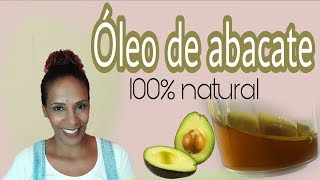 COMO FAZER ÓLEO DE ABACATE 100 NATURAL [upl. by Elenahc]