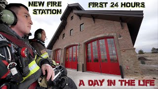 First 24 Hours in a New Fire Station  A Day in the Life [upl. by Felipa650]