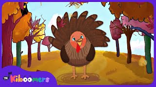 Turkey Hokey Pokey Dance  The Kiboomers Preschool Songs  Circle Time Thanksgiving Song [upl. by Aluino435]