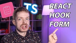 How to use REACT HOOK FORM with TYPESCRIPT [upl. by Leidgam521]