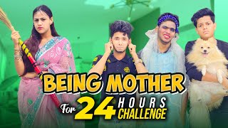 রিতু এখন মা Mom  Being Mother For 24 Hours Challenge  Rakib Hossain [upl. by Analem]