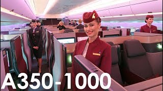 Qatar Airways The Worlds FIRST A3501000 Flight [upl. by Cl]