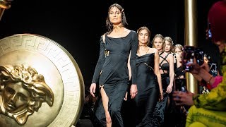 Versace Womens FallWinter 2019  Fashion Show [upl. by Ursala]