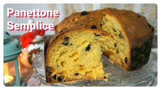 Panettone semplice con impasto unico I Le Ricette di TerroreSplendore [upl. by Zolnay]