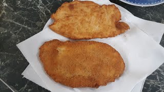 cotoletta di pollo impanata [upl. by Heffron]