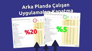 Arka Planda Çalışan Uygulamaları Kapatma Windows  ExWeiv [upl. by Ummersen]