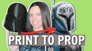 How to Make BoKatans Helmet from The Mandalorian [upl. by Asilej]