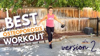 BEST Osteoporosis Workout  High Impact for STRONGER BONES  Dr Alyssa Kuhn [upl. by Warring]