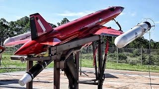 USAF Aerial Target Drones • BQM167A Prep amp Launch [upl. by Ahsiekam]