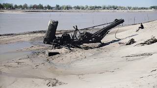 Footage of vanished Michigan lake after dam failure [upl. by Standing]