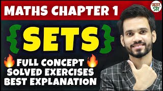 Sets Class 11  Maths Chapter 1  ConceptTypesQuestionsSolutionsConceptRepresentionSuper Set [upl. by Izak]