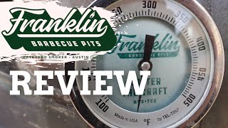 Franklin BBQ Pits  REVIEW [upl. by Aw262]