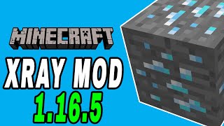 Minecraft 1165 How To Install XRAY Classic MOD Tutorial 116 [upl. by Abshier161]