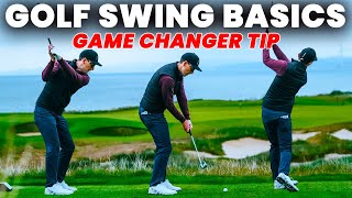 GOLF SWING BASICS  How to Strike Your Irons with Danny Maude [upl. by Yrahk]