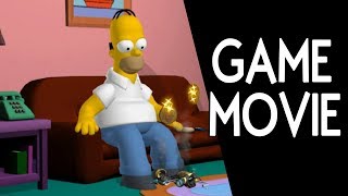 The Simpsons Hit amp Run  All Cutscenes Game Movie [upl. by Nodab]