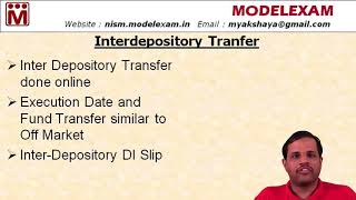 Inter Depository Transfer  Inter Depository DIS [upl. by Kaya516]