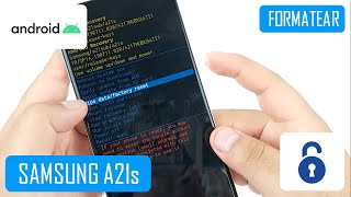 Formatear Samsung Galaxy A21s  Método 2 [upl. by Ynohtnaed]