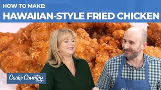 How to Make Crispy Savory HawaiianStyle Fried Chicken [upl. by Tirma322]