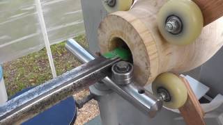 Hollowing system for wood lathe [upl. by Dnalwor]