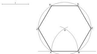 Hexágono regular dado el lado [upl. by Ehrsam693]