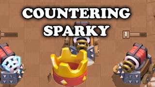 Clash Royale  How to Counter Sparky [upl. by Ahtinak]