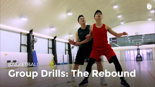 Group Drills The Rebound  Basketball [upl. by Vinny]