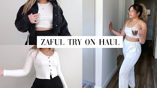 ZAFUL FALL TRY ON HAUL  Loungewear and Fall Essentials [upl. by Beichner778]