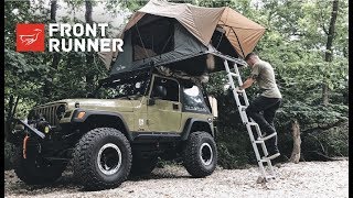 Overland Jeep Wrangler TJ  Front Runner Roof Top Tent Install [upl. by Malka17]