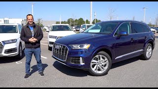 Is the updated 2020 Audi Q7 a BETTER midsize 3row luxury SUV [upl. by Marci168]