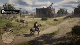 Red Dead Redemption 2  Van Horn to Blackwater easy route [upl. by Gustave651]