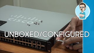 Cisco SF30048PP PoE Managed Switch Unboxing  Quick Mini Configuration [upl. by Aylward]