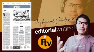 TUTORIAL TECHNICAL GUIDES IN EDITORIAL WRITING more samples [upl. by Sucy]