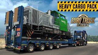 Euro Truck Simulator 2  Heavy Cargo Pack DLC [upl. by Nnyliram539]