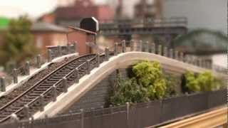 Train miniature HO Chalindrais 2 0 n°35 [upl. by Hawkie]