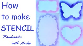 How to make STENCILS [upl. by Nlyak]