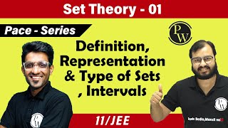 Set Theory 1  Introduction  Representation and Types of Sets  Intervals  Class 11  CBSE  JEE [upl. by Tracay]